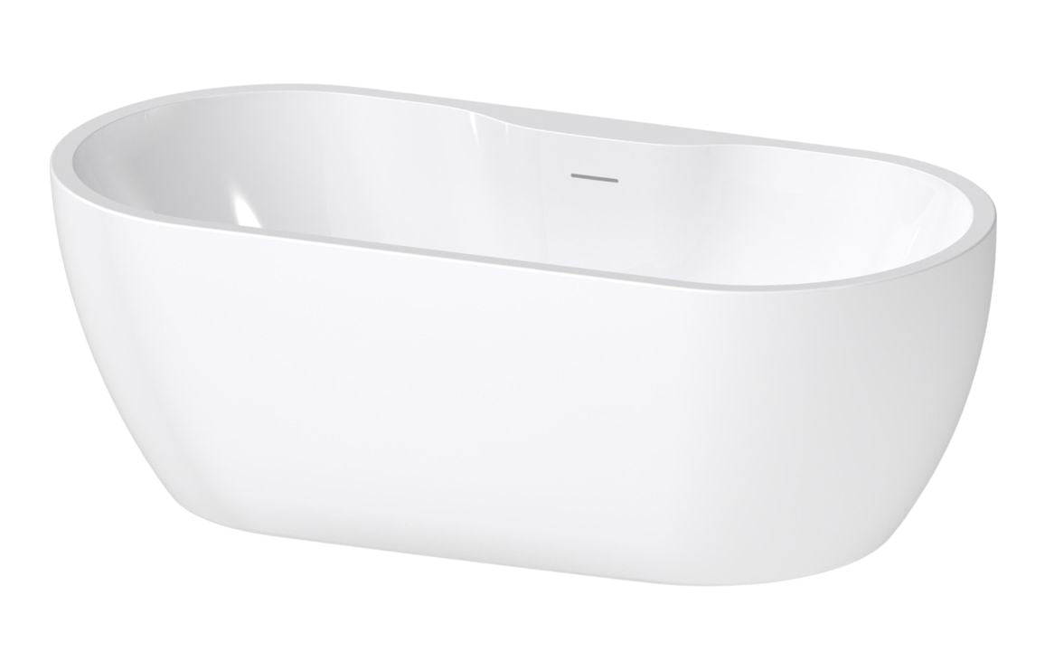 Freestanding Bath – 1650x745x580mm | Gloss White