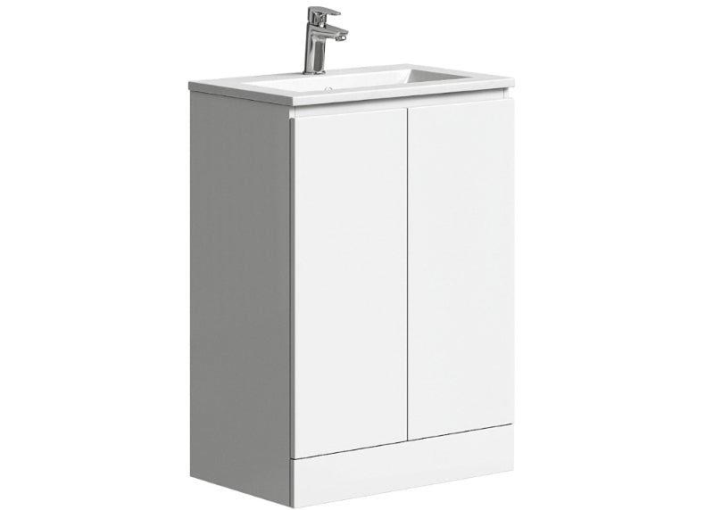 Plumb Essentials Vanity Unit - 600mm Floor Standing Vanity