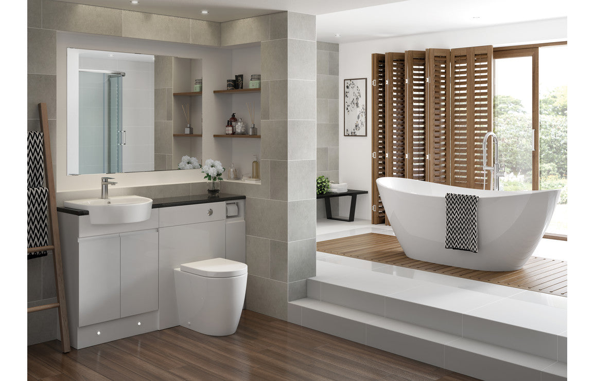 Cecilia Rimless Back To Wall WC & Soft Close Seat