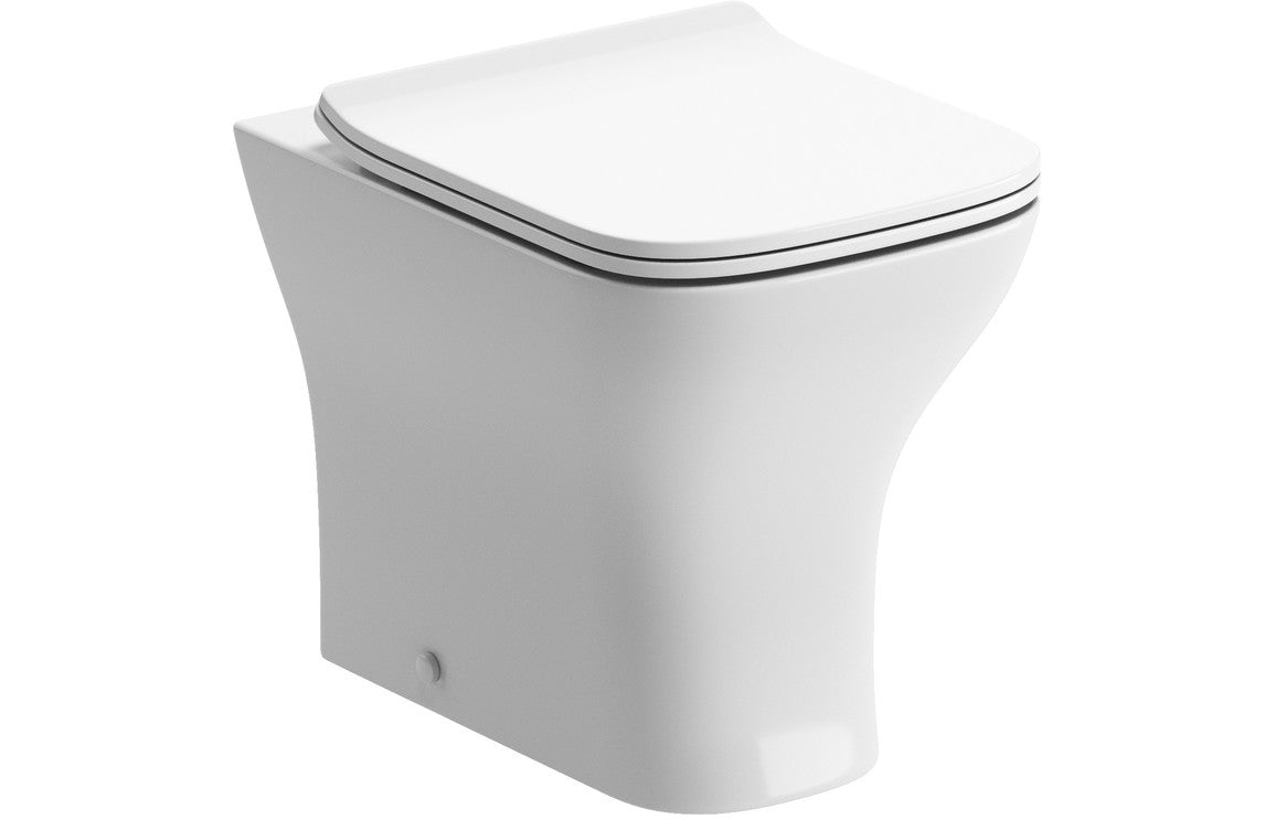 Clare Rimless Back To Wall WC