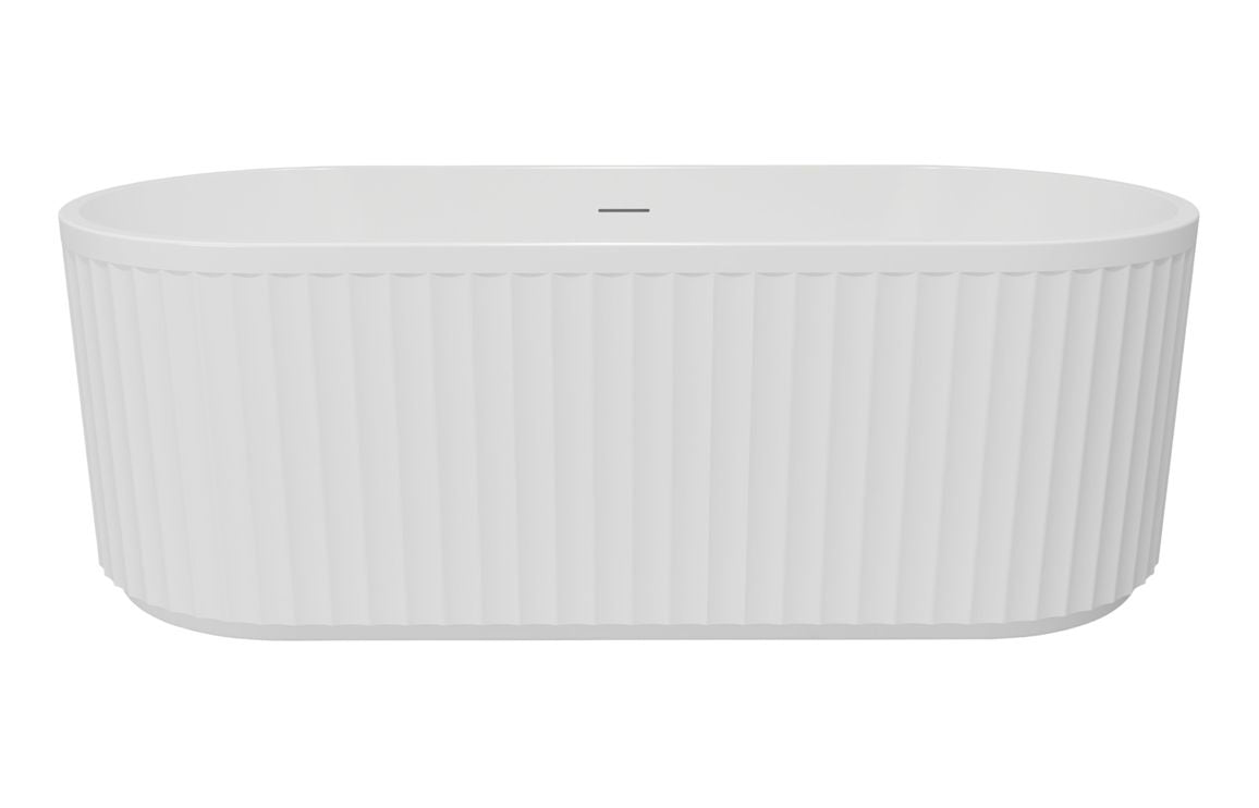 Canterbury Fluted Freestanding 1700x750x570mm 0TH Bath