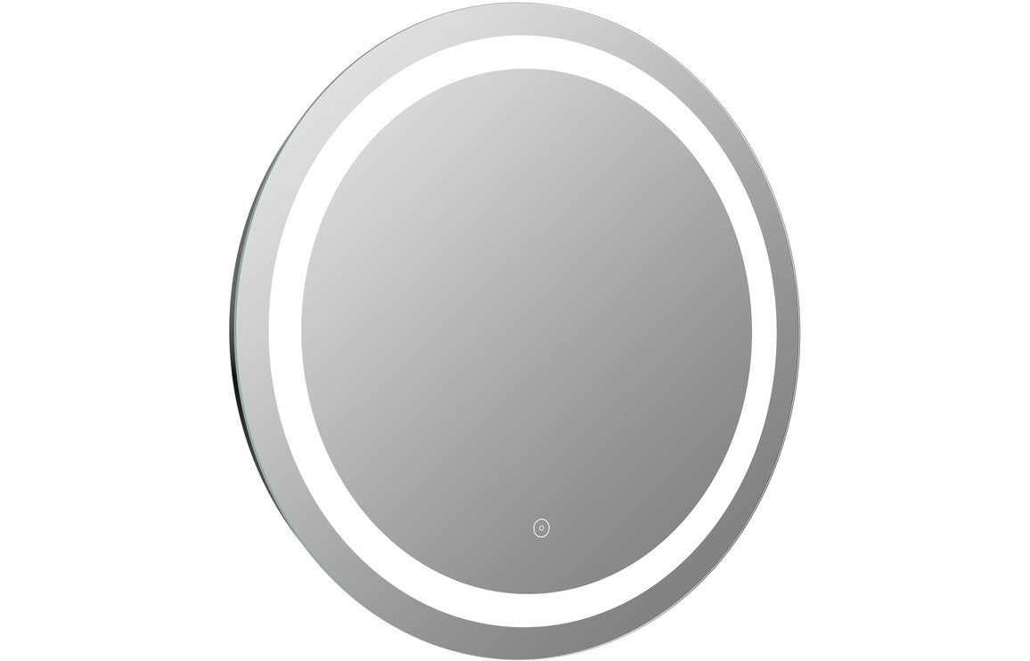 Amalfi 600mm Round Front-Lit LED Mirror
