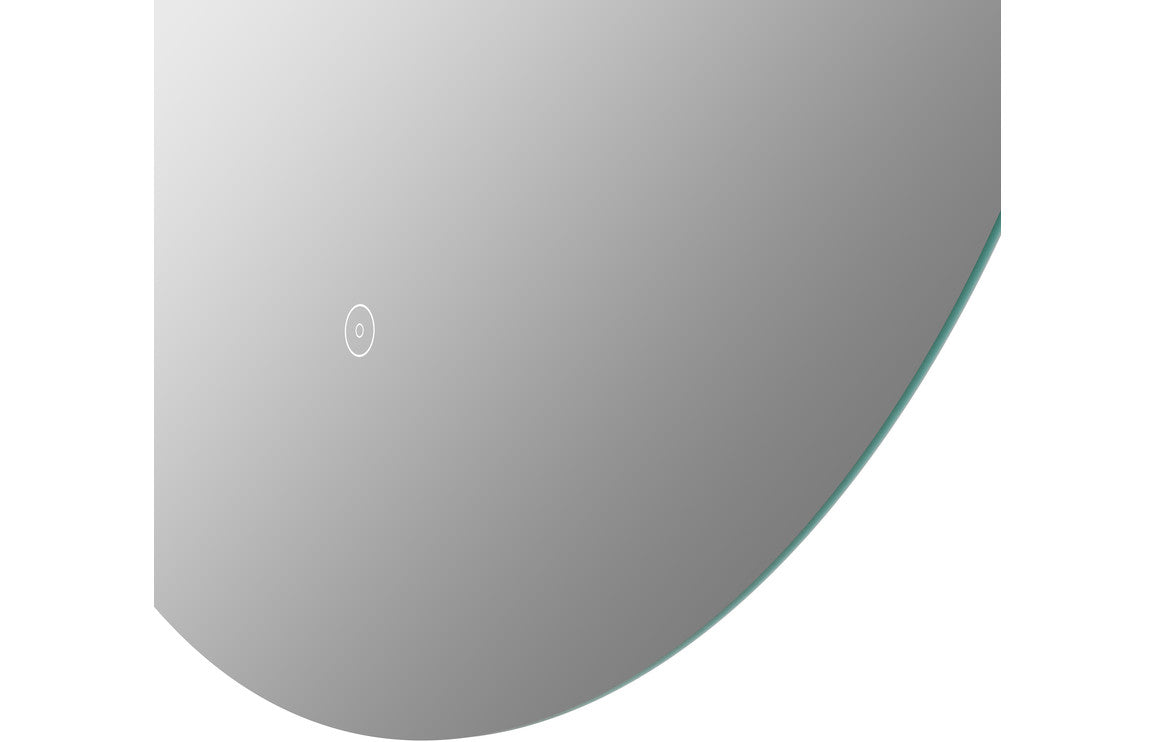 Lucca Round Back-Lit LED Mirror