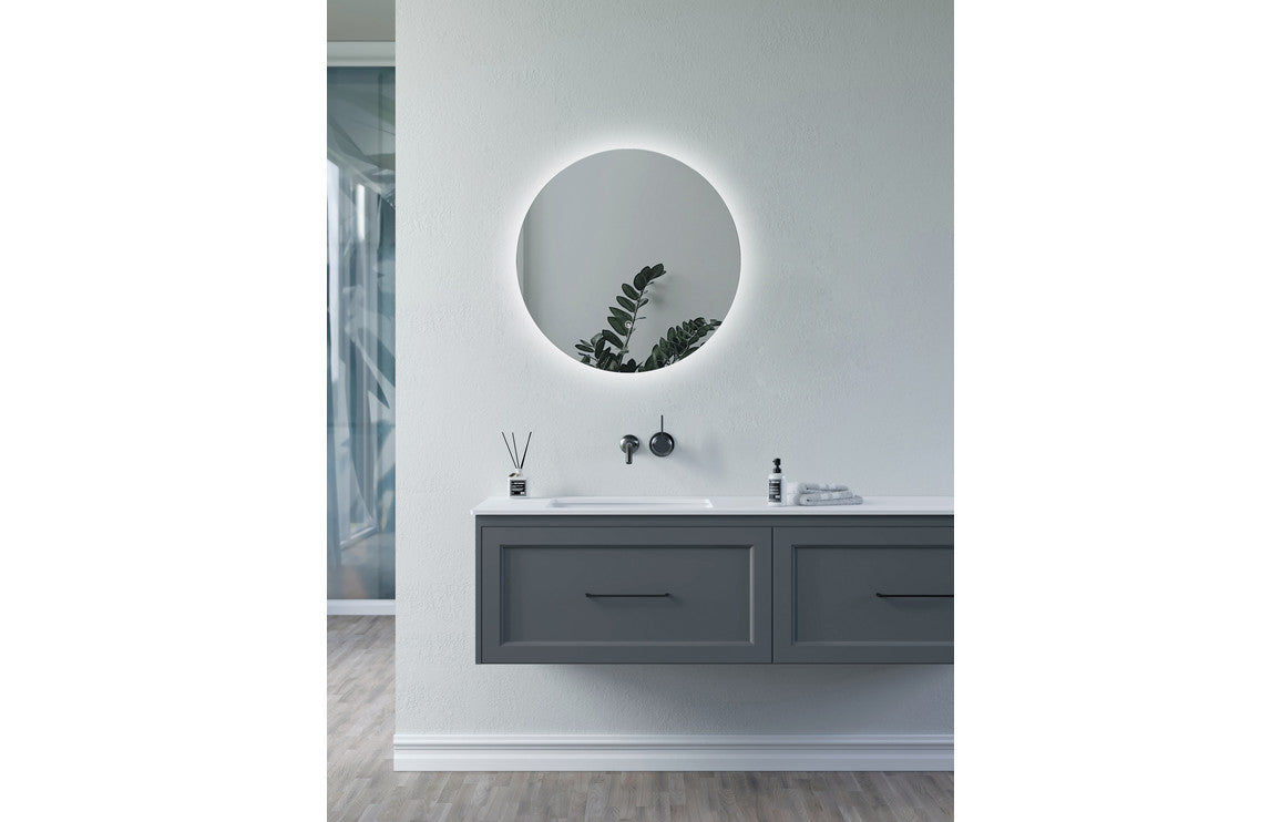 Lucca Round Back-Lit LED Mirror