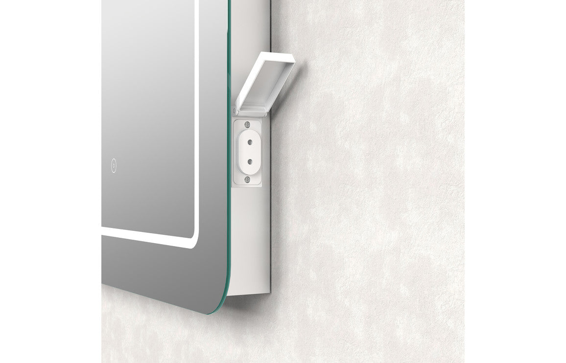 Siena Rectangle Front-Lit LED Mirror