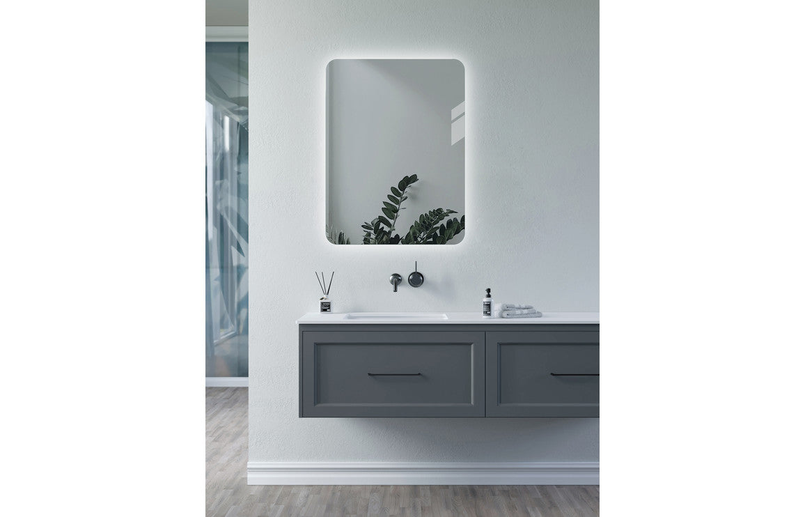 Napoli Rectangle Back-Lit LED Mirror