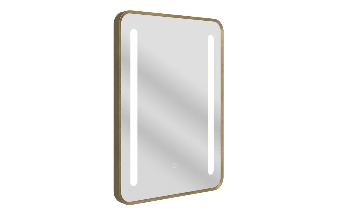Florence 500x700mm Rounded Front-Lit LED Mirror