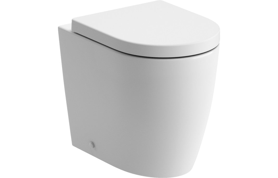 Cecilia Rimless Back To Wall WC & Soft Close Seat