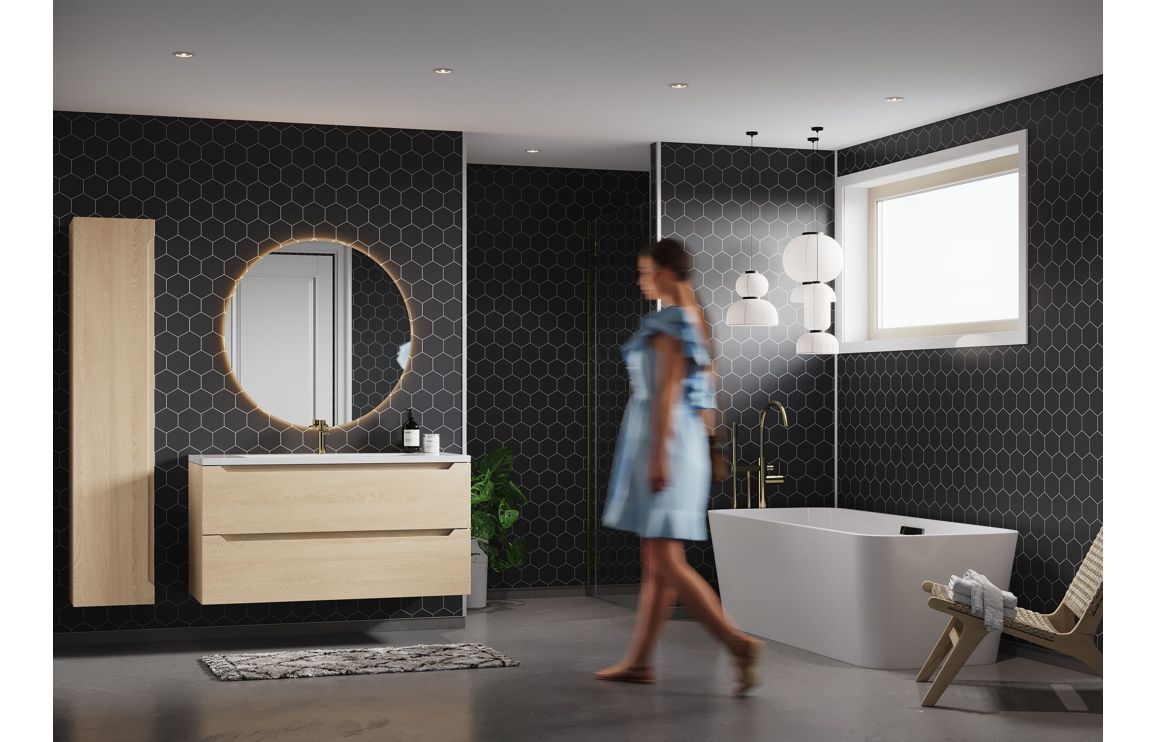 Fibo Urban - Black Silk (Hexagonal) Waterproof Wall Panel