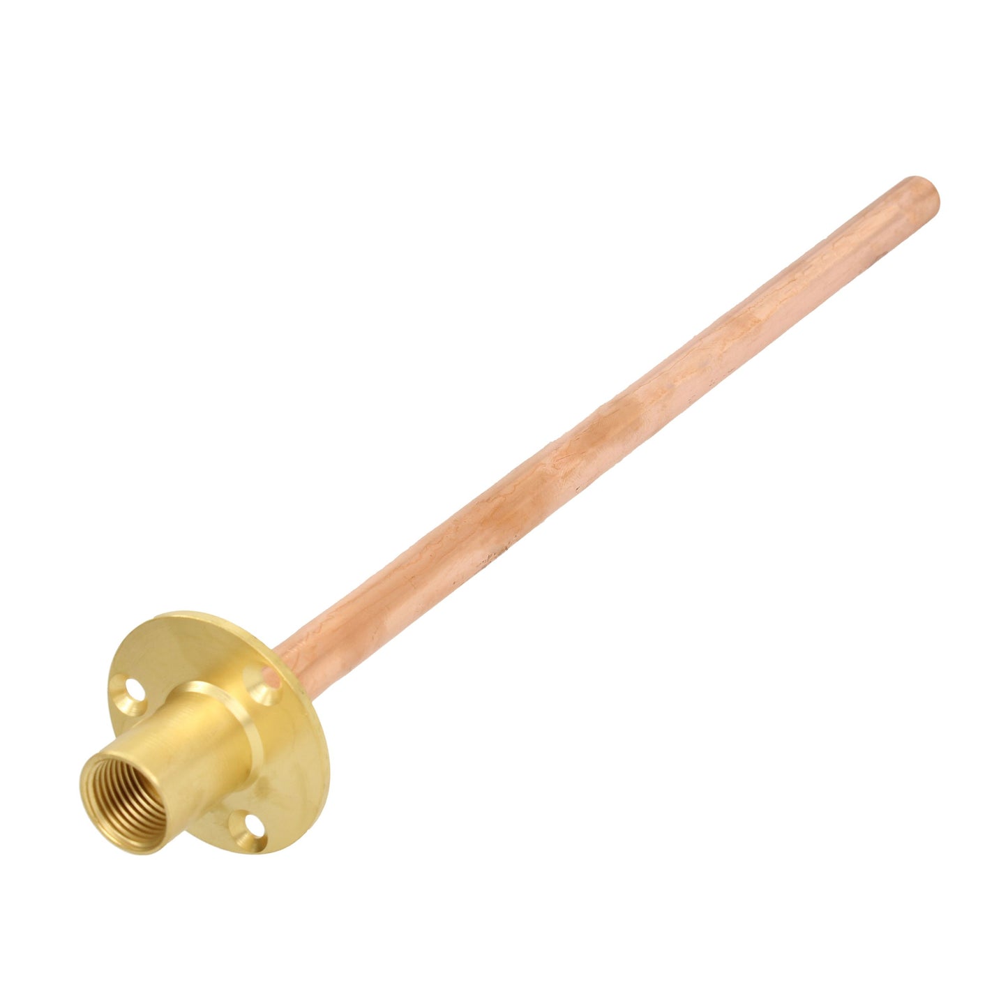 1/2" Hose Union Backplate with 15mm Copper Pipe – Garden Tap Mounting Flange
