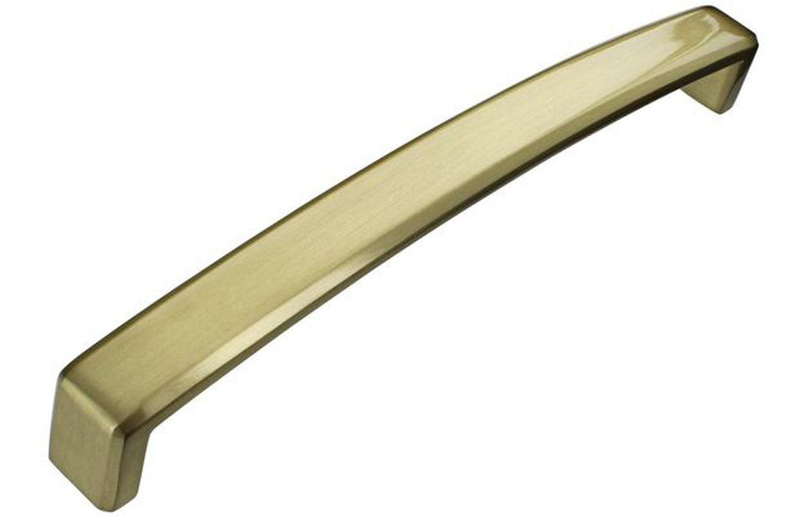 170mm Chunky D-Shape Handle – Available in Brushed Brass, Chrome, and Matt Black