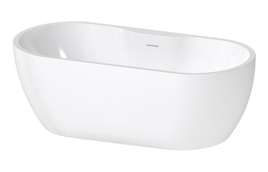 Freestanding Bath – 1650x745x580mm | Gloss White