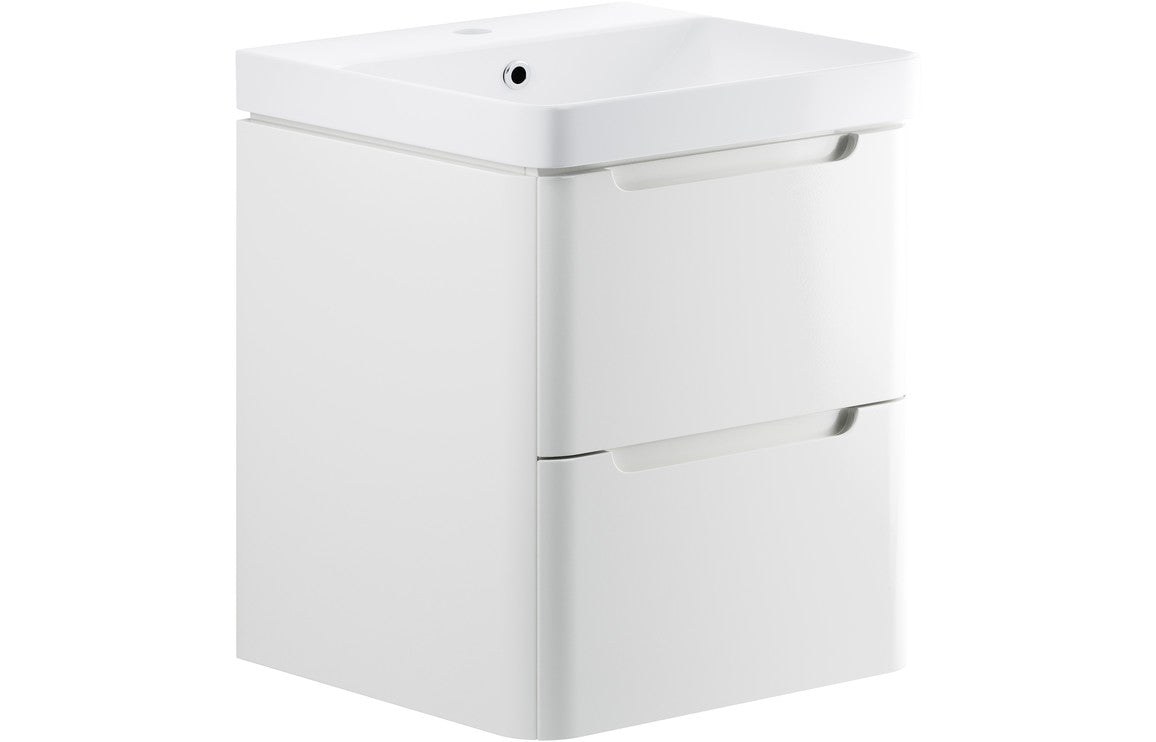 Murieston 2 Drawer Wall Hung Cloakroom Basin Unit