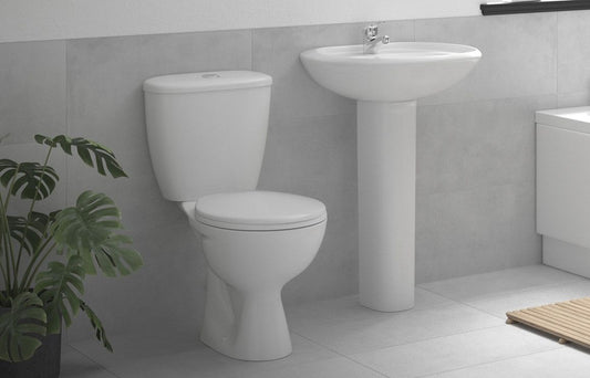 Bathroom Freshen Up Ceramic Set - 4 Piece set