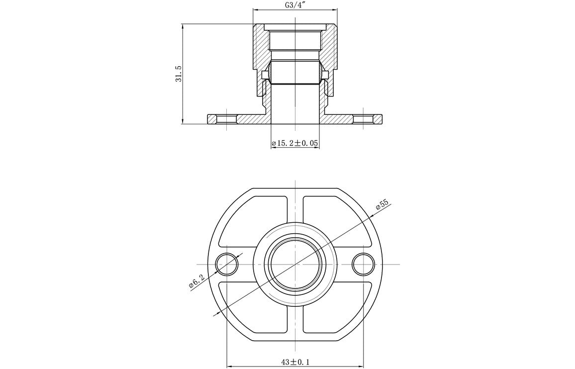 Exposed Shower Fast Fix Fitting Kit (Pair)