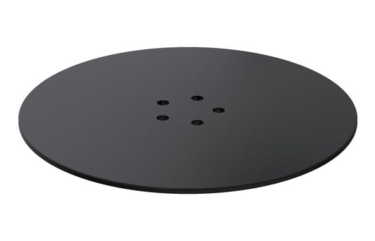 Low Profile Tray Waste Cover - Black