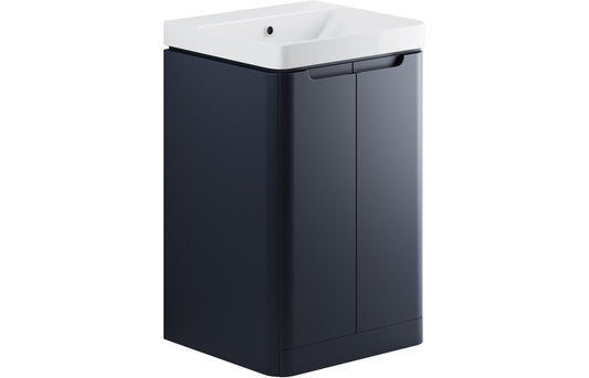 Lucia 2 Door Floor Standing Cloakroom Basin Unit - VARIOUS COLOURS