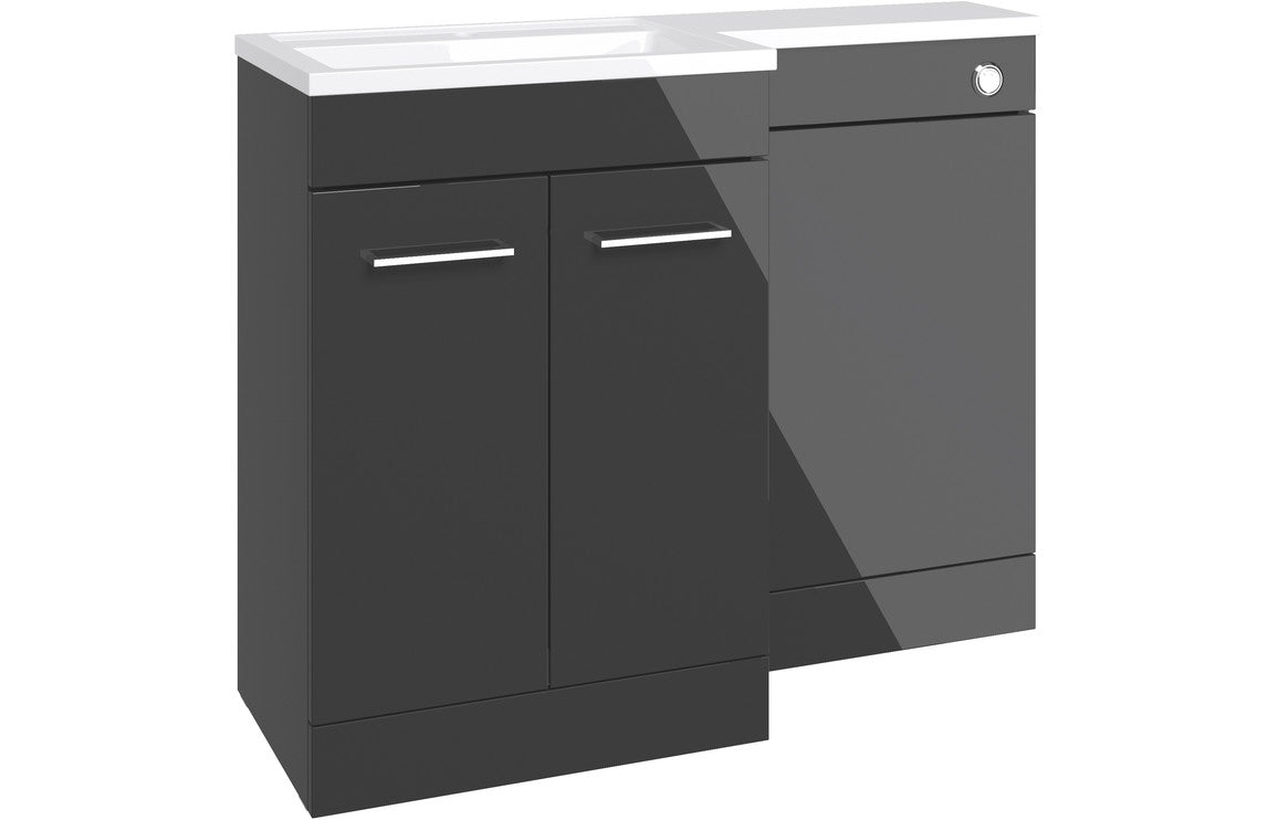 Linburn Floor Standing L-Shape Vanity Unit