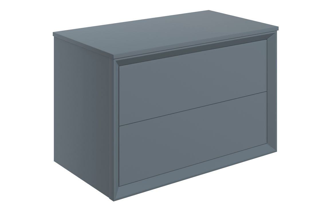 Touch Wall Hung 2 Drawer Basin Unit & Top