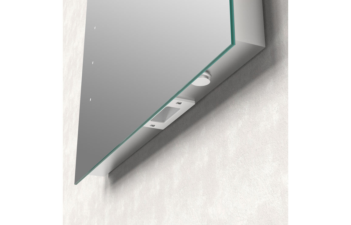 Finlo Rectangle Battery-Operated LED Mirror