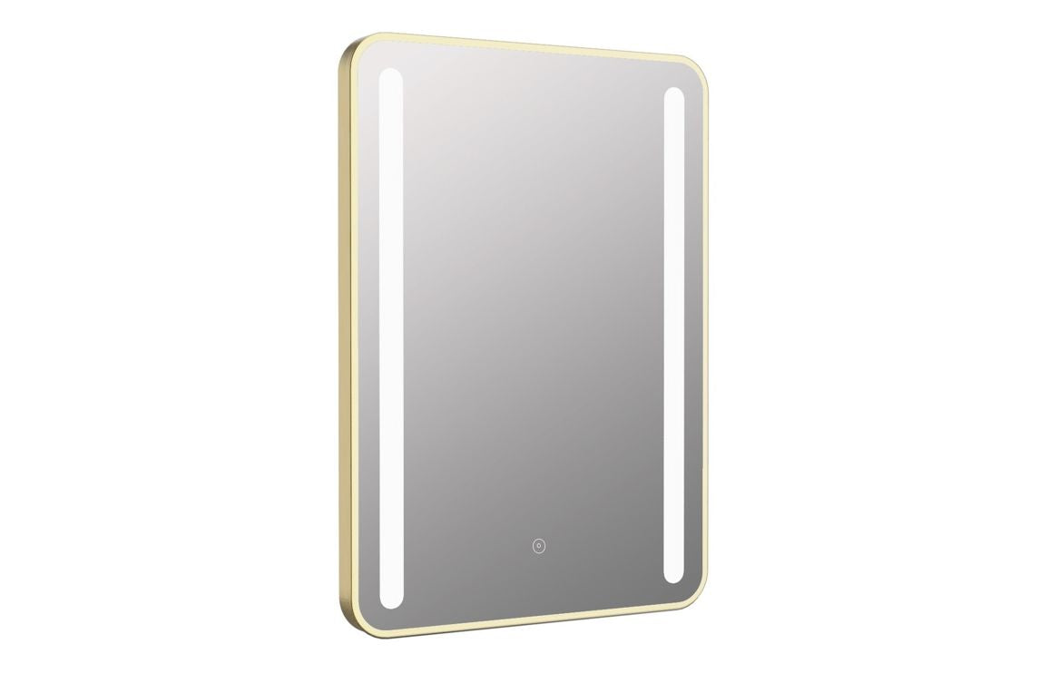 Frontier 500x700mm Rounded Front-Lit LED Mirror