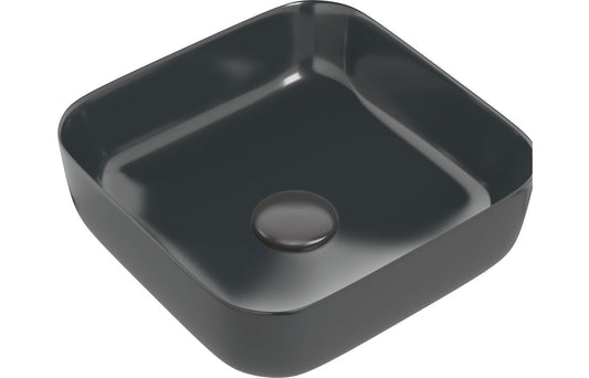 Luxey 400mm Ceramic Square Washbowl & Waste