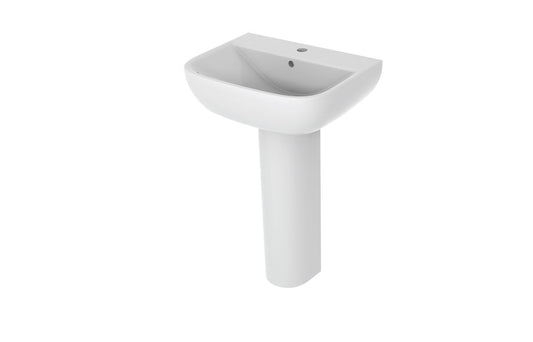 Bargain 1TH Basin & Full Pedestal