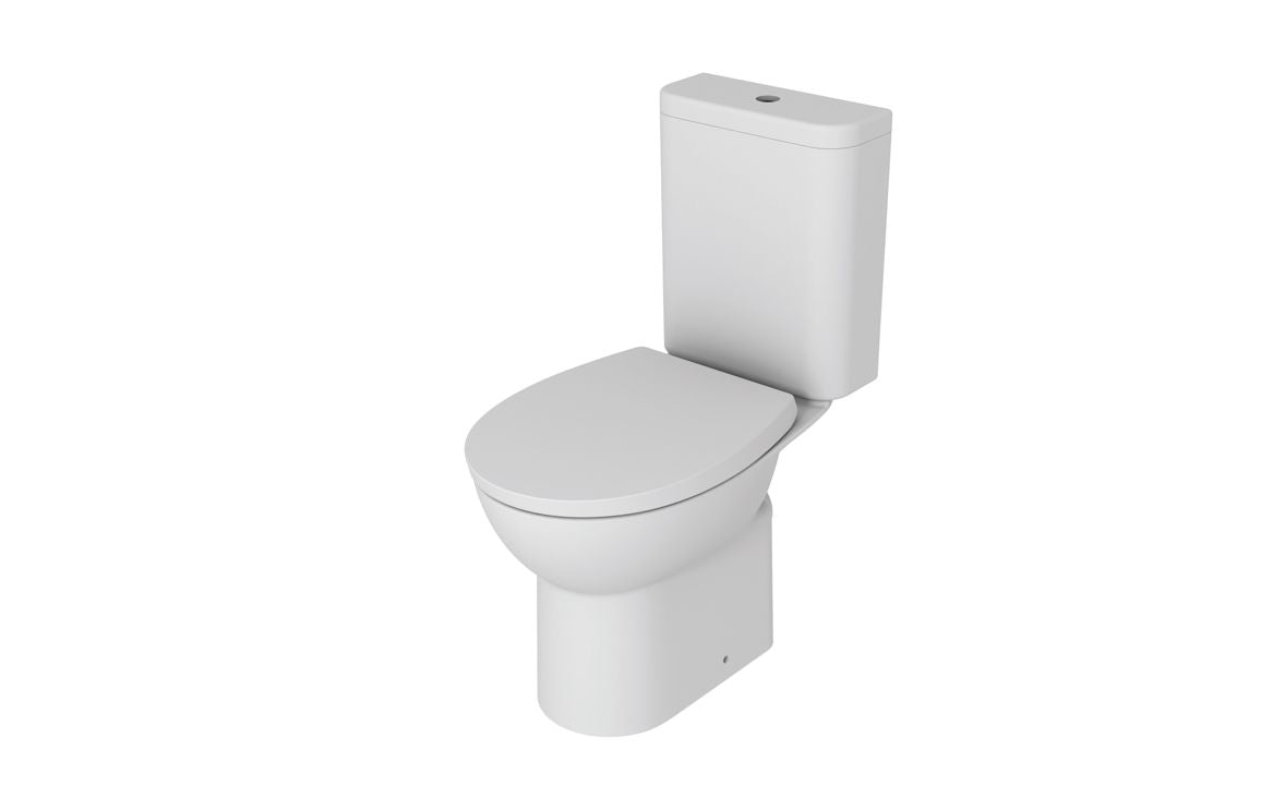 Bargain Close Coupled Rimless WC & Soft Close Seat