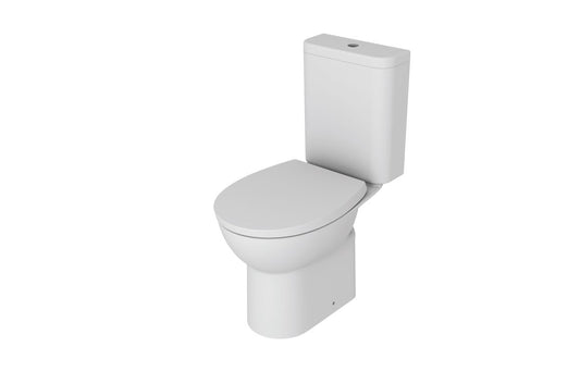 Bargain Close Coupled Rimless WC & Soft Close Seat