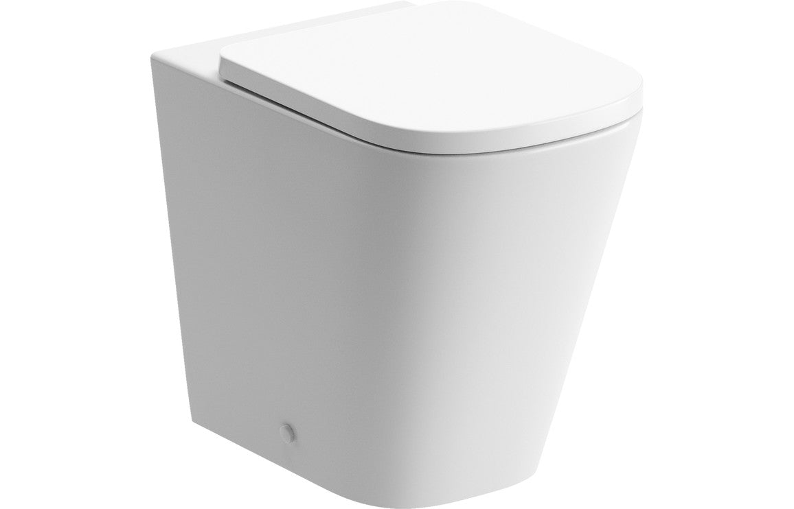 Tilia Rimless Back To Wall Short Projection WC & Soft Close Seat