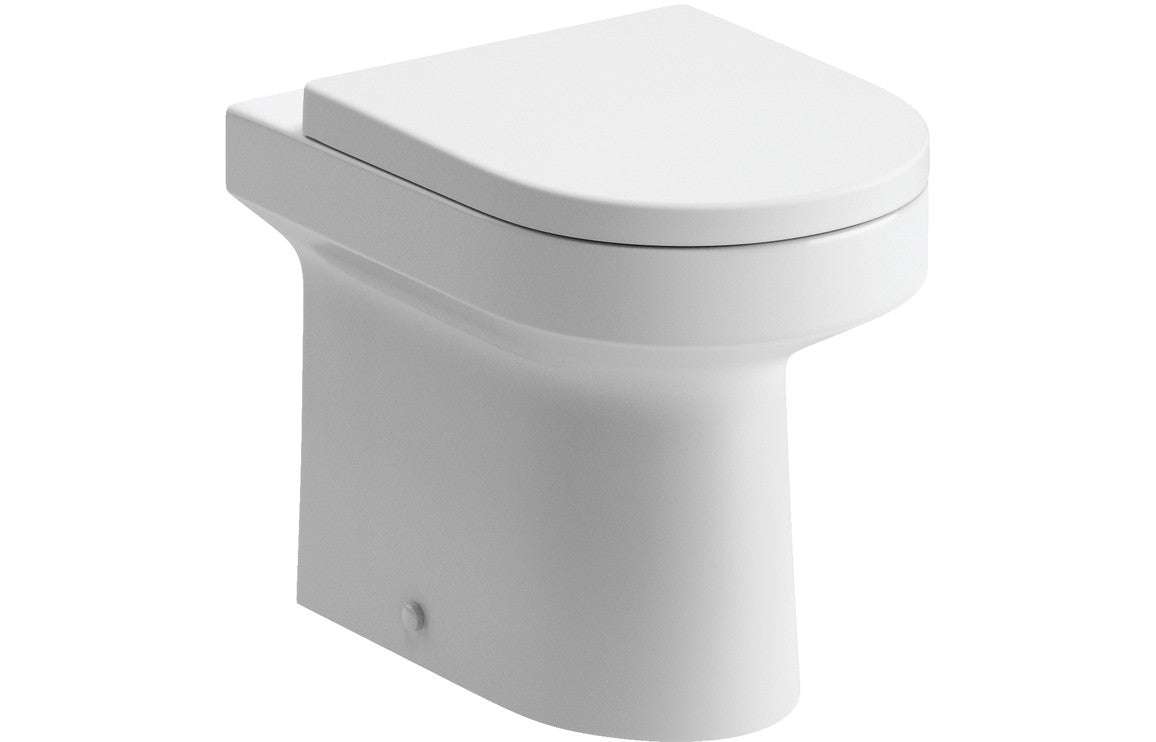 Aberlady Rimless Back To Wall WC & Soft Close Seat