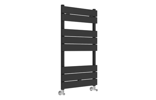 Square Ladder Radiator - Black