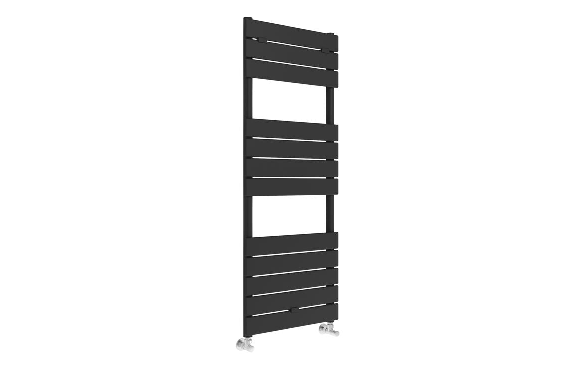 Square Ladder Radiator - Black