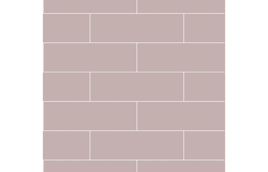 Fibo Urban - Dusky Pink (Metro Brick) Waterproof Wall Panel