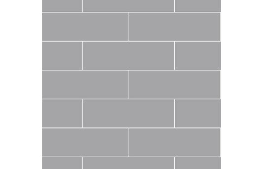 Fibo Urban - Medium Grey (Metro Brick) Waterproof Wall Panel