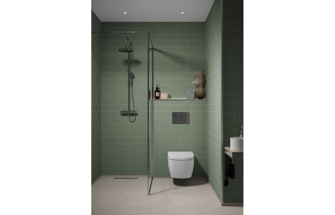 Fibo Urban - Olive Green (Metro Brick) Waterproof Wall Panel