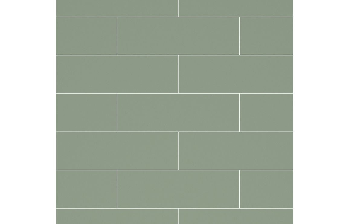 Fibo Urban - Olive Green (Metro Brick) Waterproof Wall Panel