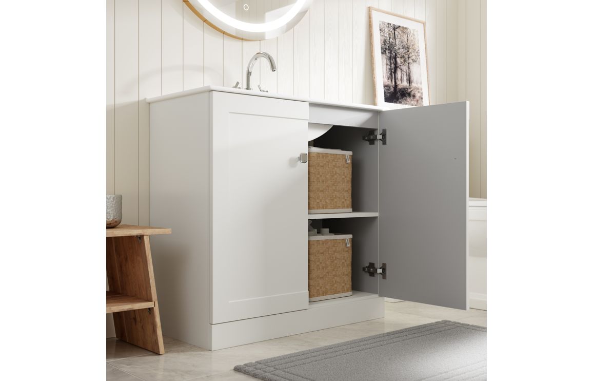 Barnton Floor Standing Bathroom Vanity Unit - 3 Colour Range