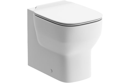 Square Back To Wall WC & Soft Close Seat