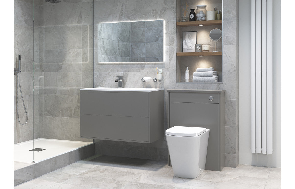 Tilia Rimless Back To Wall Comfort Height WC & Soft Close Seat