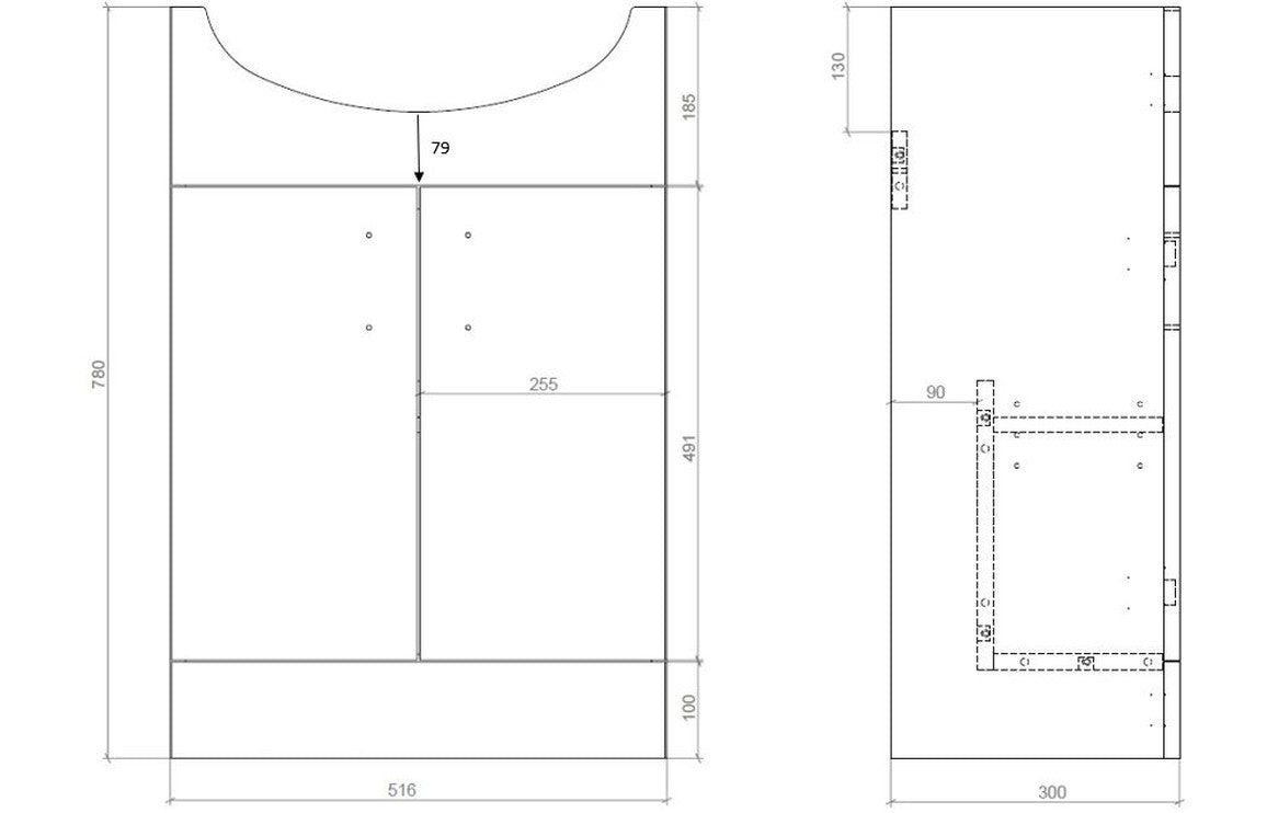 Knightsridge Vanity Set - Complete Pack