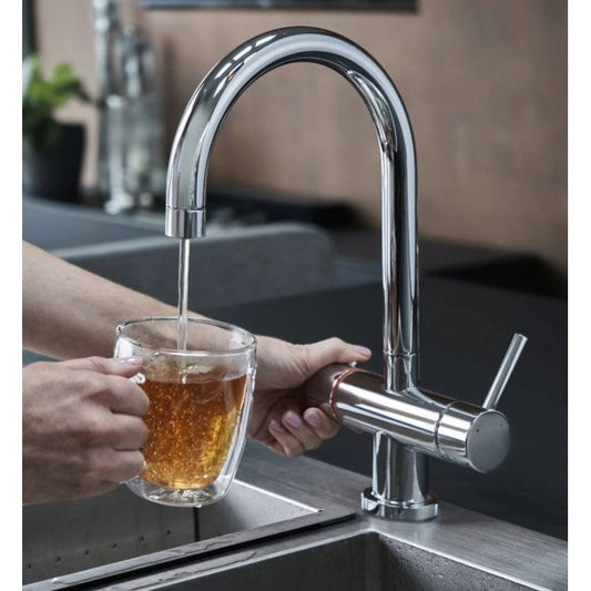 3-In-1 Instant Boiling Tap & Filter Chrome